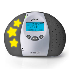 DB-188 LUX - Full Eco DECT babyfoon met display - wit/antraciet - Alecto •