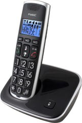 Huistelefoon senioren - Senioren telefoon - Vaste lijn - Zwart - Fysic FX-6000 •