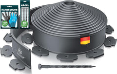 KESSER® Gazonrand - Tuinrand - 10m - 5cm - Antraciet