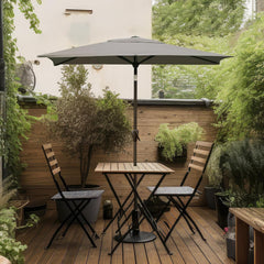 Stokparasol - Parasol - 210x140 cm - Tuinparasol - Taupe - Sekey®