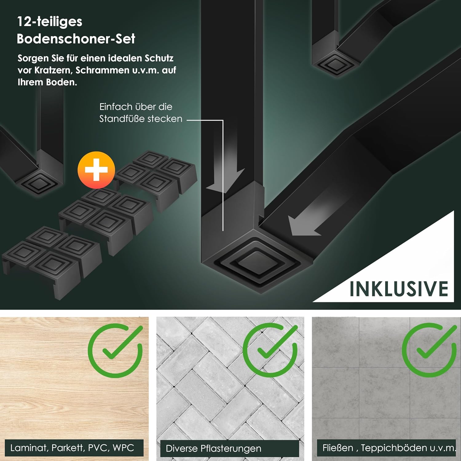 KESSER® Biertafel - Picknicktafel - Opvouwbaar - Antraciet •
