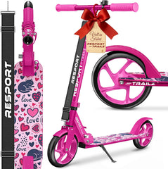 Kinderstep - Verstelbaar - Vouwbaar - Roze - RE:SPORT