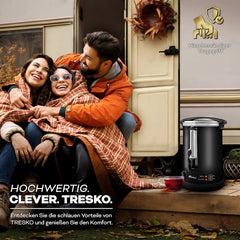 Weckketel - Inmaakketel - Gluhweinketel - 20L - Zwart - TRESKO®
