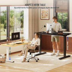 Zit sta bureau - Elektrisch - Verstelbaar - 200x80cm - QB2W - FLEXISPOT