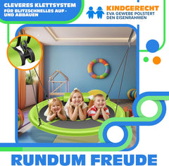KESSER® Hangschommel - Nestschommel - Ø120cm - Groen