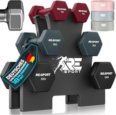 Dumbells set - Gewichten set - Halterset - 18 kg - RE:SPORT