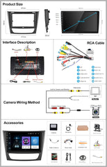 Carplay Scherm - Android & Apple - Touchscreen - Navigatiesysteem - CAMECHO