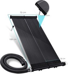 KESSER® Solar mat - Zwembadverwarming - 108x73cm - Zwart