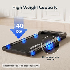 Loopband - Walking pad - Wandelband - 1-6 km/u - Zwart - WP03B - FLEXISPOT