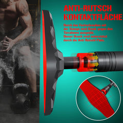 KESSER® Optrekstang - Pull-up bar - Zonder schroeven - 68-106 cm - Zwart