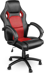 Ergonomische Bureaustoel -  Office Chair - Gamestoel - Volwassenen - Rood/Zwart - TRESKO