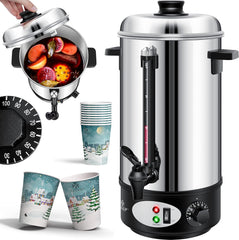 Weckketel - Inmaakketel - Gluhweinketel - 20L - Zilver - KESSER®