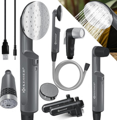 KESSER® Campingdouche - Tuindouche - Mobiele douche - Grijs •