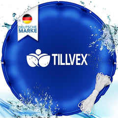 Tillvex® Zwembadkussen - 400cm - Zwembadafdekking - Waterdicht - Blauw
