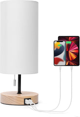 Tafellamp - Bureaulamp - Tafellamp slaapkamer - Wit - Aigostar