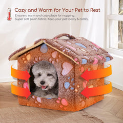 Hondenmand - Hondenbed - Hondenhok - 53x50x43 cm - Nobleza