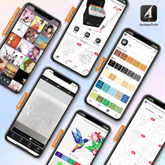 Alcohol markers - Twinmarkers - Markeerstiften - 120 kleuren - Chen Rui