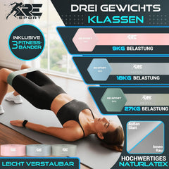 Dumbells set - Gewichten set - Halterset - 18 kg - RE:SPORT