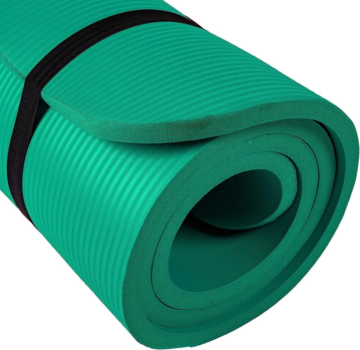 Yoga mat - Fitness mat - Sport mat - Anti slip - Extra dik - Groen