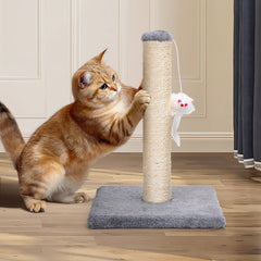 Krabpaal voor katten - 25x25x35 cm - Grijs - Nobleza