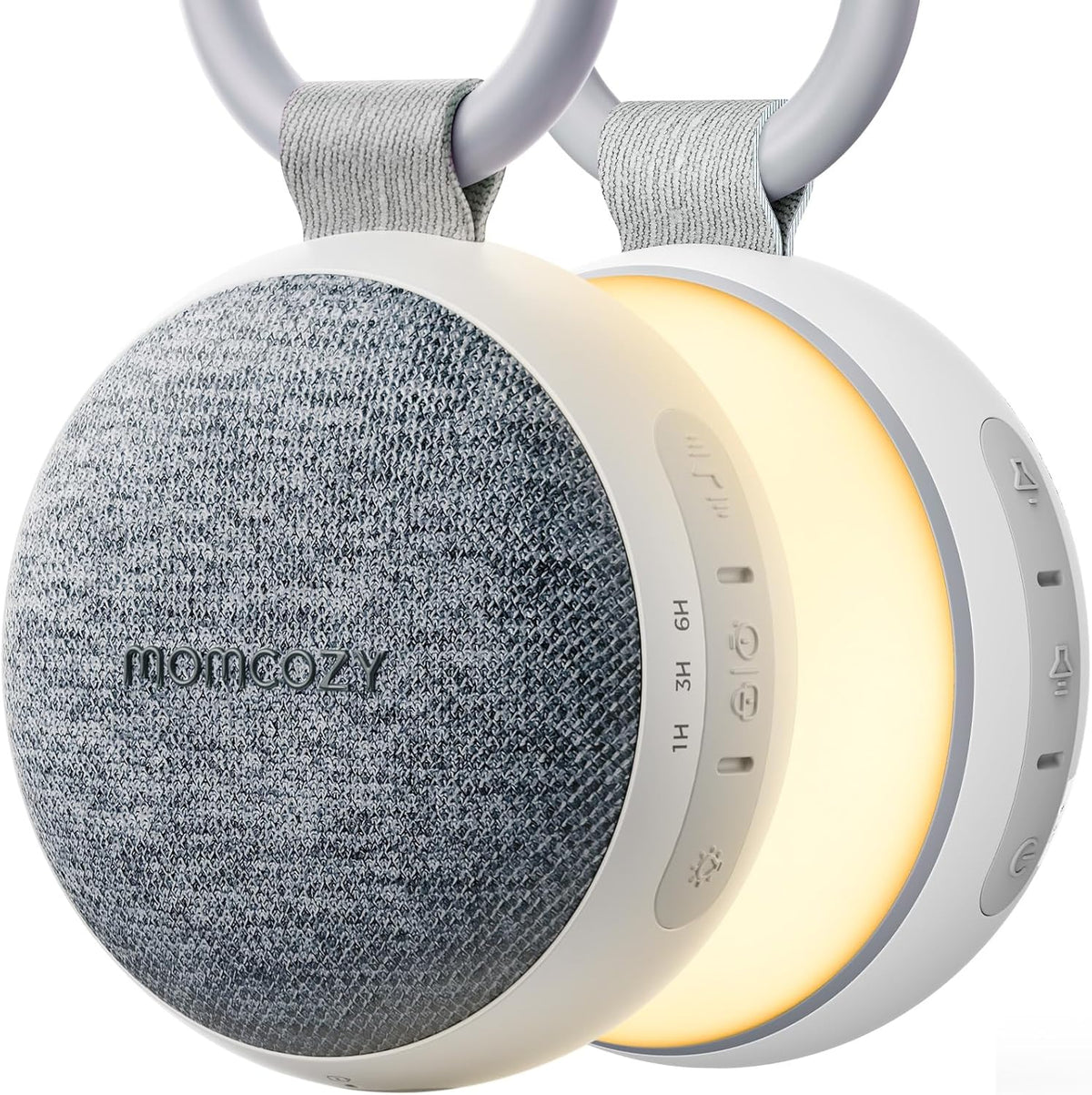 White noise machine - Witte ruis machine - Grijs - Momcozy