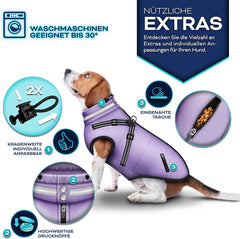 Hondenjas - Hondentrui - Winter - S - Paars - TRESKO®