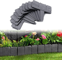 Borderrand - Gazonrand - Tuinrand - 10m - Antraciet - UISEBRT