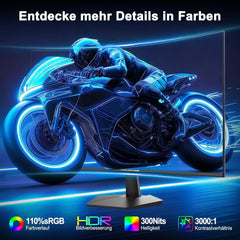 Gaming Monitor - Beeldscherm computer - 24 inch - Curved - 160Hz - FHD - Minifire