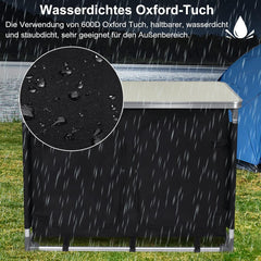 Campingkeuken - Kampeerkeuken  - Opvouwbaar - Zwart - SUBTLETY