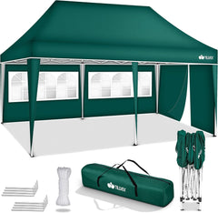 Tillvex® Partytent - 3x6m - Paviljoen - Easy Up - Groen