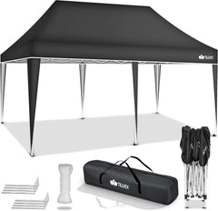 Tillvex® Partytent - 3x6m - Paviljoen - Easy Up - Antraciet