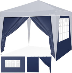 KESSER® Zijwand voor paviljoen - 3x3m - Blauw