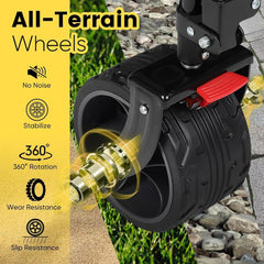 Bolderkar - Opvouwbaar - Bolderwagen  - Zwart - Sekey •