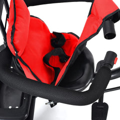 Loopfiets - Verstelbaar - Driewieler - 3 in 1 - Rood