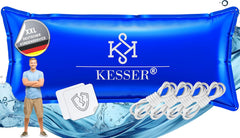 Zwembad kussen - Luchtkussen zwembad - 200x400 cm - Blauw - KESSER®