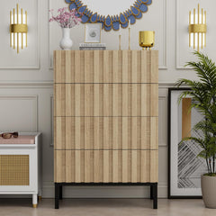 Commode - Dressoir - Ladekast - 60x34x92 cm - Bruin - UEV