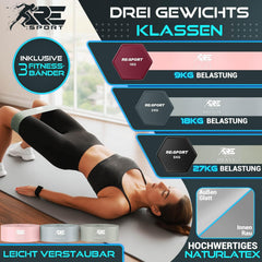 Dumbells set - Gewichten set - Halterset - 18 kg - RE:SPORT