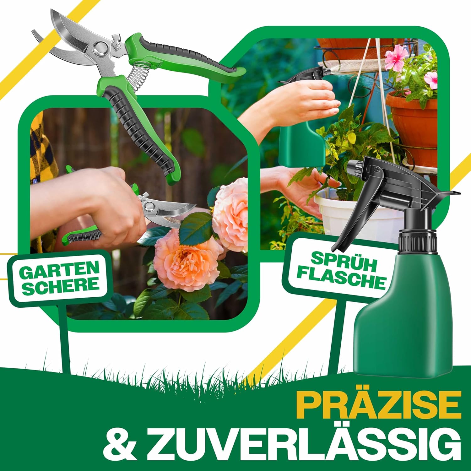 KESSER® Tuingereedschapsset - 10-delig - Blauw