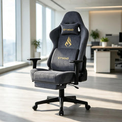 Ergonomische Bureaustoel -  Office Chair - Gamestoel - Volwassenen - Grijs - Symino - DMP-01