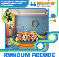 KESSER® Hangschommel - Nestschommel - Ø60cm - Kleurrijk