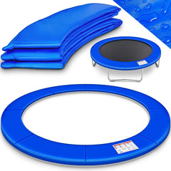 Kiduku Trampoline Randafdekking - Rand - Ø244cm - Blauw