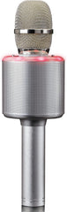 Karaoke Microfoon – met Bluetooth - Zilver – Lenco - BMC-085 •