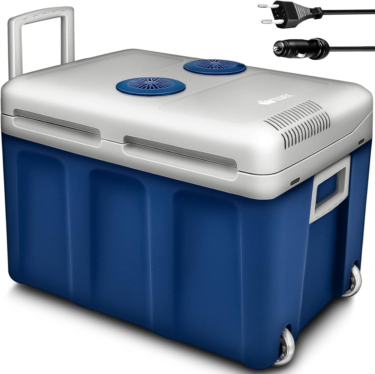 Koelbox Elektrisch – 12V en 230 volt - Coolbox - Frigobox - 40L – Blauw