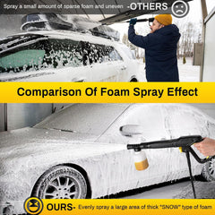 Hogedrukreiniger - Hogedrukspuit - Terrasreiniger - 1500W - Geel