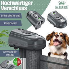 KIDIZ® Verstelbaar Traphekje - Veiligheidshekje - tot 140cm - Grijs