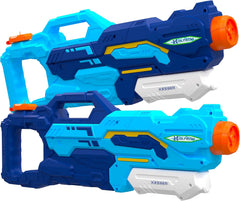 KESSER® Waterpistool - Set van 2 - Bereik 10-11 meter - Blauw •