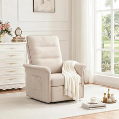 Fauteuil met armleuning - Relaxfauteuil - Relaxstoel - Elektrisch - Beige - X1BG-V2 - FLEXISPOT