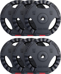 Halterschijven - Halter gewichten - 30 mm - 6x5 kg - Gietijzer - Gorilla Sports®