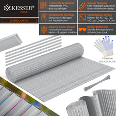 KESSER® Balkonscherm - Zichtdoek - Balkondoek - 160x500cm