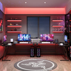 Zit sta bureau - Elektrisch - Verstelbaar - 147 x 127 cm - FD8B - FLEXISPOT